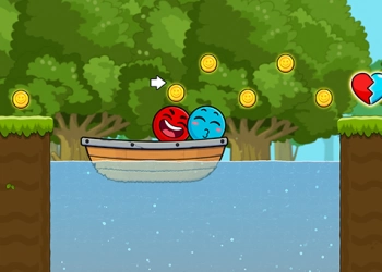 Kırmızı Ve Mavi Top Aşk Tanrısı Aşkı oyun ekran görüntüsü