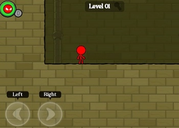 Homem-Penal Vermelho: Lutador Stickman captura de tela do jogo