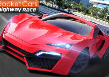 Rocket Cars Highway Race skærmbillede af spillet