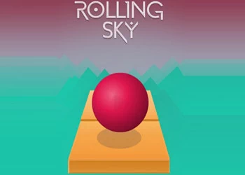 Rolling Sky snímek obrazovky hry