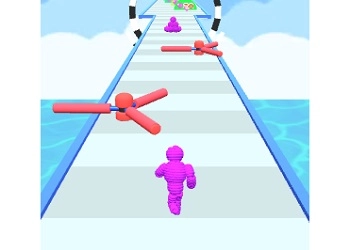 Rope-Man Run 2 captura de tela do jogo