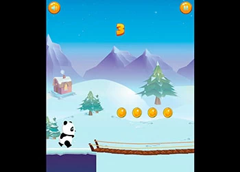 Corre Panda Corre captura de pantalla del juego