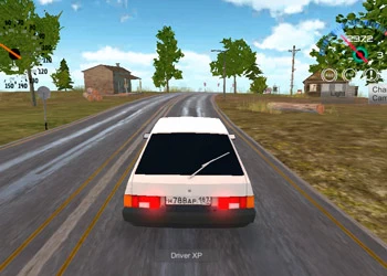 Ρώσος Οδηγός Αυτοκινήτου στιγμιότυπο οθόνης παιχνιδιού