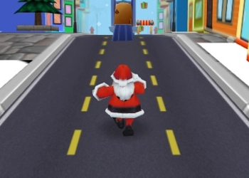 Santa City Run Street snimka zaslona igre