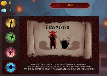 Shadow Ninja - Εκδίκηση στιγμιότυπο οθόνης παιχνιδιού