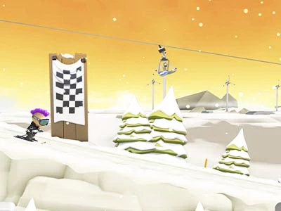 Snow Trial Online pelin kuvakaappaus