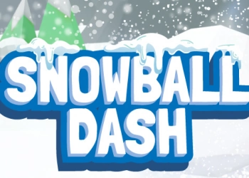 Snowball Dash captură de ecran a jocului