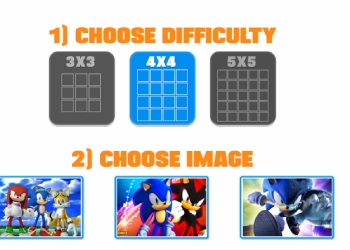 Sonic Slide mängu ekraanipilt
