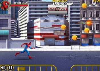 Spider Man Hry: Odhazovač pavučin snímek obrazovky hry