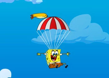 Sponge Bob Falling თამაშის სკრინშოტი