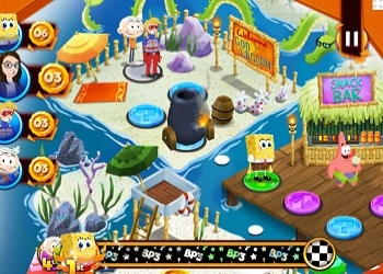 Spongebob Spiele: Blockparty 3 Spiel-Screenshot