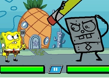 Spongebob: Super Brawl Svijet 2 snimka zaslona igre