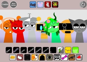 Sprunki Fiddlebops 56 Spiel-Screenshot