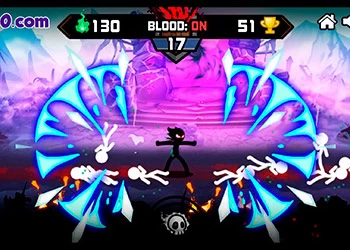 Stickman Punch skærmbillede af spillet