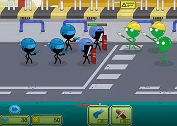 Stickman Vs Zombies ພາບຫນ້າຈໍເກມ