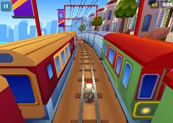 Subway Surfer សាន់ហ្វ្រាន់ស៊ីស្កូ រូបថតអេក្រង់ហ្គេម