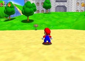 Super Mario 64 Odyssey tangkapan layar permainan