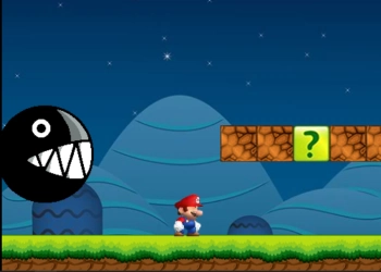 Super Mario ხტომა და გაშვება თამაშის სკრინშოტი