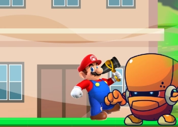 Super Mario Corra e Dispare captura de tela do jogo