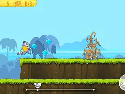 Super Mario World Squirrel schermafbeelding van het spel