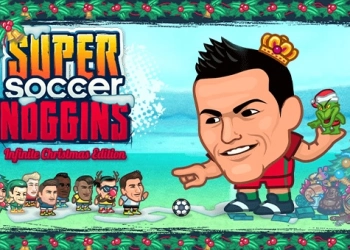 Super Soccer Noggins - Коледно Издание екранна снимка на играта