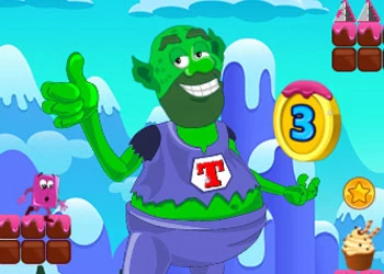 Super Troll Candyland Adventures στιγμιότυπο οθόνης παιχνιδιού