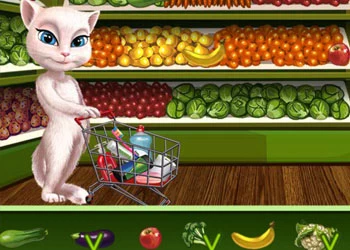 Talking Angela Great Shopping խաղի սքրինշոթ