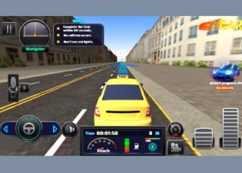 Simulatore Di Taxi screenshot del gioco