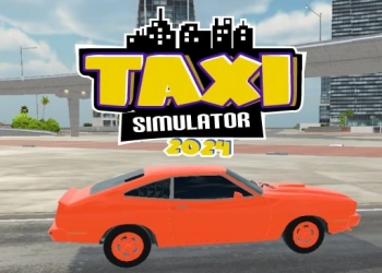 Taksisimulaattori 2024 pelin kuvakaappaus