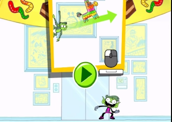 Teen Titans Go: Smashy Pinata თამაშის სკრინშოტი