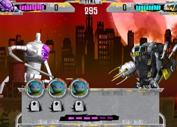 Tartarughe Ninja: Mech screenshot del gioco