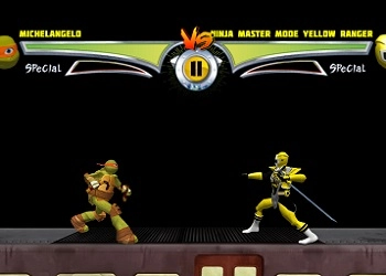 Tartarughe Ninja Mutanti Contro Power Rangers 3.5 screenshot del gioco