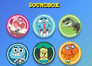 Gumballin Hämmästyttävä Maailma: Soundbox pelin kuvakaappaus