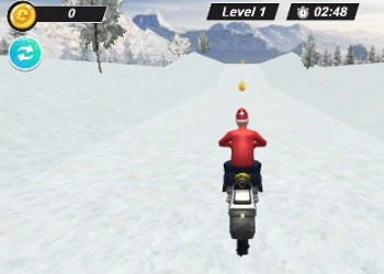 Entusiasmante Moto Da Neve screenshot del gioco