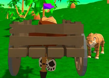 Tiger Simulator skærmbillede af spillet