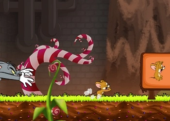 Jogos do Tom e Jerry: Perseguição de Chocolate captura de tela do jogo