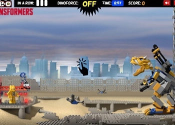 Transformers Spiele: Füttere Grimlock Spiel-Screenshot