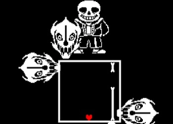 Undertale Sans Boss Fight game screenshot