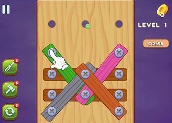 Holzpuzzle Auseinandernehmen Spiel-Screenshot