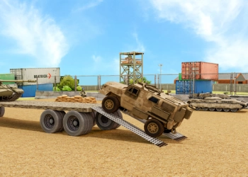 Giochi Di Auto Dell'esercito Americano, Guida Di Camion screenshot del gioco