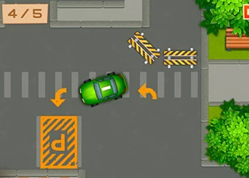 Parkimisteenus mängu ekraanipilt
