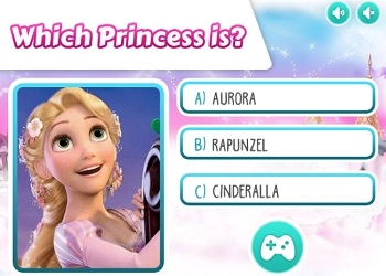 Mikä Disney-prinsessa olet? pelin kuvakaappaus